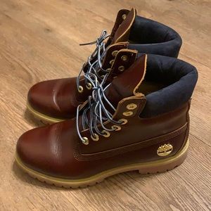 Timberland Men’s 6-inch Premium Waterproof Boots Sz 8/women’s 9.5